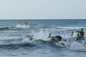 El XXVIII Triatlón de Salinetas-Telde (Foto Antonio Rico)